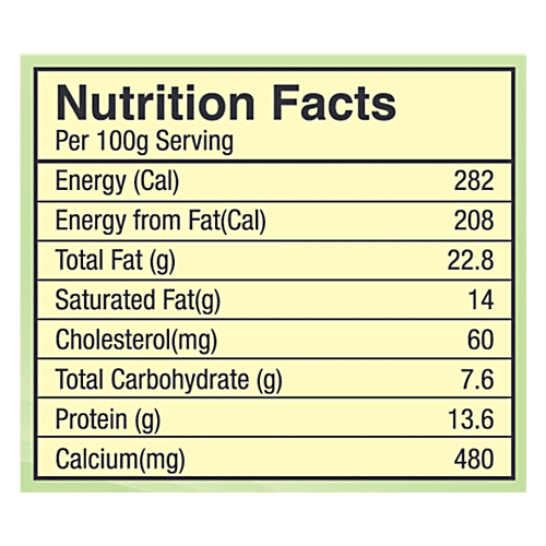 Tasty Fresh  Punjabi Paneer, 200 g  