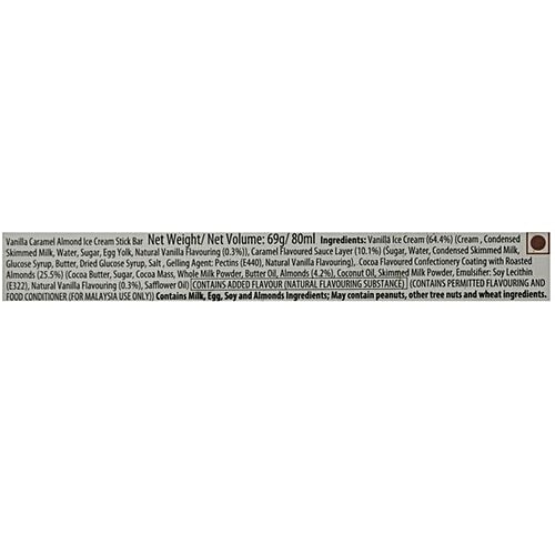 Haagen-Dazs Stick - Vanilla Caramel Almond, 80 ml  