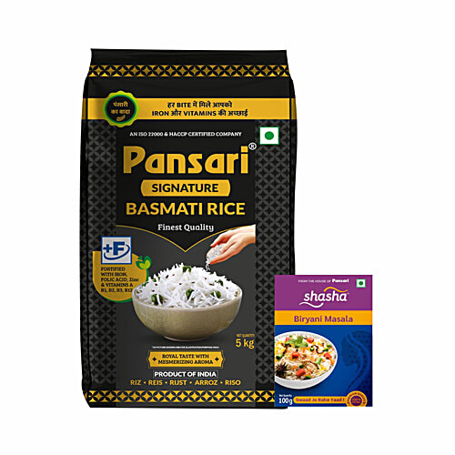 PANSARI Signature Basmati Rice, 5 kg  Mesmerizing Aroma