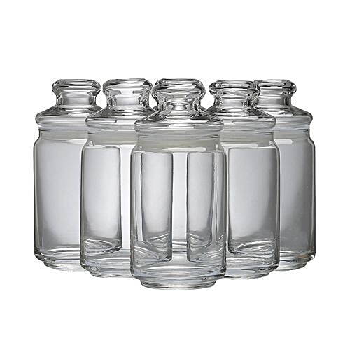 Ocean Storage Jar Set - Pop, Medium, 750 ml Pack of 6 