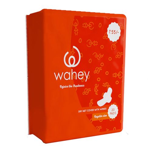 Buy Wahey Sanitary Pads - with Wings, Regular Online at Best Price of Rs  null - bigbasket