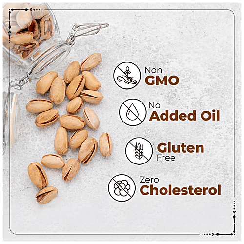 Happilo Roasted & Salted Jumbo Californian Pistachios, 200 g