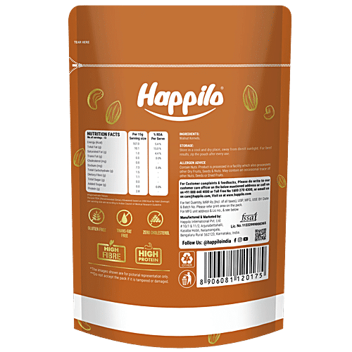 Happilo Natural Kashmiri Deluxe Walnuts Kernels, 200 g