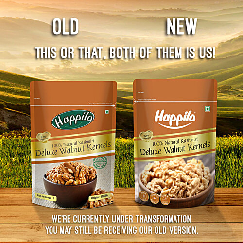 Happilo Natural Kashmiri Deluxe Walnuts Kernels, 200 g