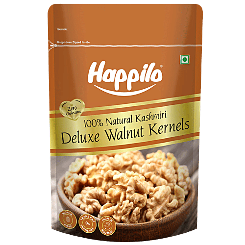 Happilo Natural Kashmiri Deluxe Walnuts Kernels, 200 g