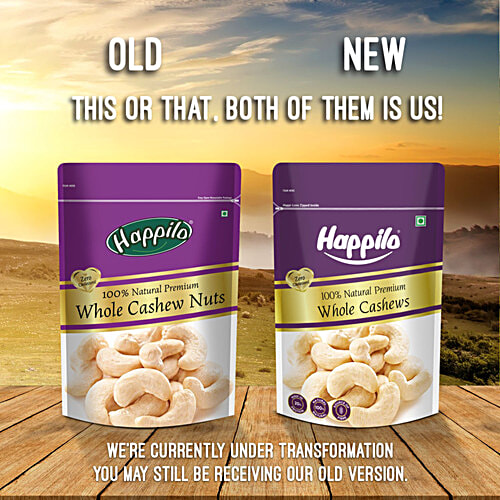 Happilo Premium Whole Cashews, 200 g