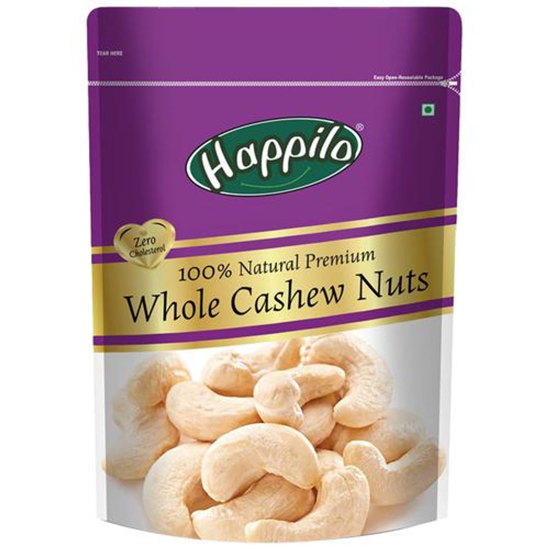 Happilo Premium Natural Whole Cashews, 200 g 
