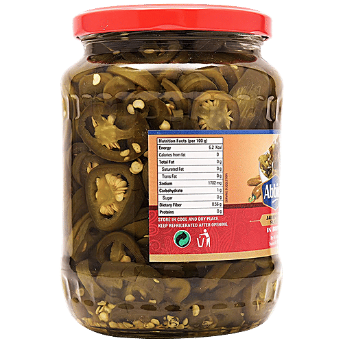 Abbies Jalapenos Sliced In Brine, 680 g  Zero Transfat