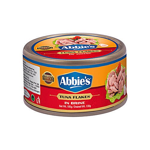 Abbies Tuna Flakes in Brine, 185 g  