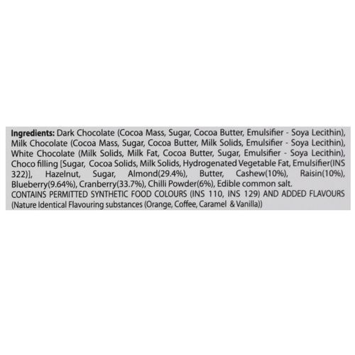 Lindberg 100% Pure Cocoa Butter Premium Chocolates, 120 g 12 pcs  