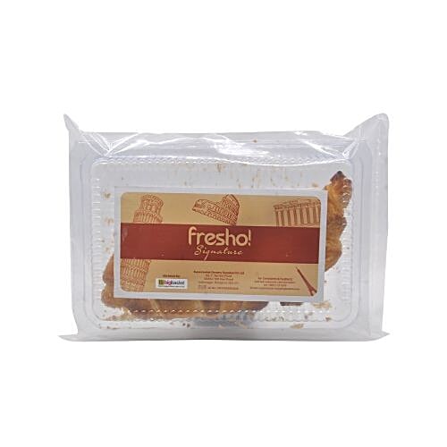 Fresho Signature Croissant - Plain Butter, Mini, 100 g Pack of 4 