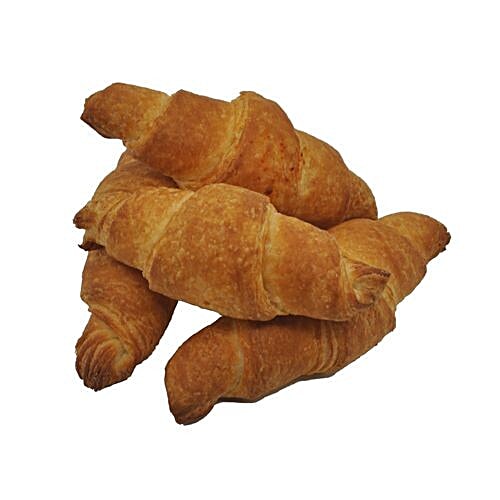 Fresho Signature Croissant - Plain Butter, Mini, 100 g Pack of 4 