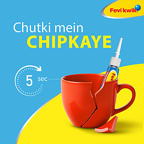 Pidilite Fevikwik - SM One Drop Instant Adhesive, 3 g  