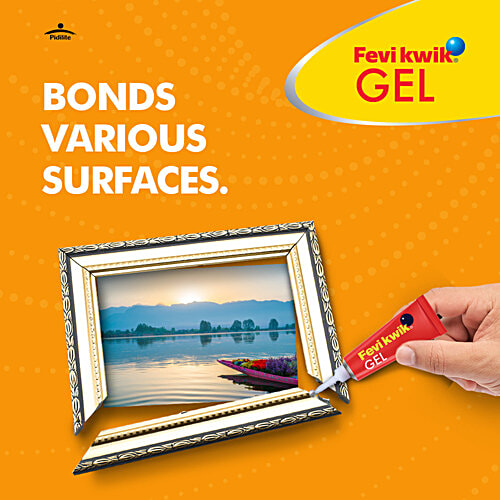 Pidilite Fevikwik One Drop Instant Adhesive - Gel, 3 g  