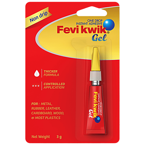 Buy Fevikwik Gel [3 Gm] Blister PackNew Online at Best Price of Rs 50