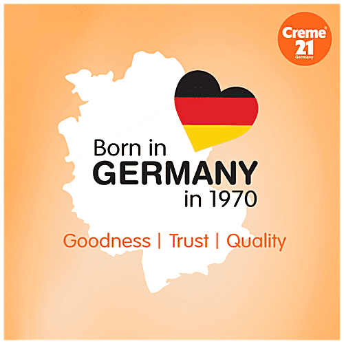 Creme 21 Crème 21 All Day Moisturizer Cream-Dry Skin,Goodness of 5 moisturizers,Made in Germany,Vit E & B5 Enriched,For hands,Face & Body,Women & Men,250 ml, 250 ml Jar 