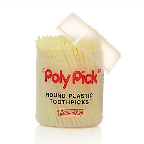 Buy Poly pick Round Plastic Tooth Picks 1 pc Online at Best Price. of