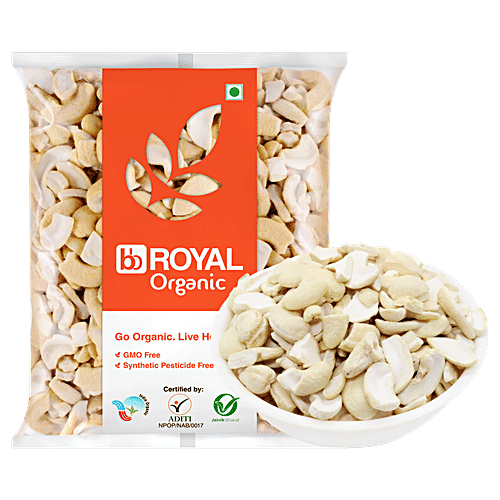bb Royal Organic - Cashew/Kaju Broken, 100 g  