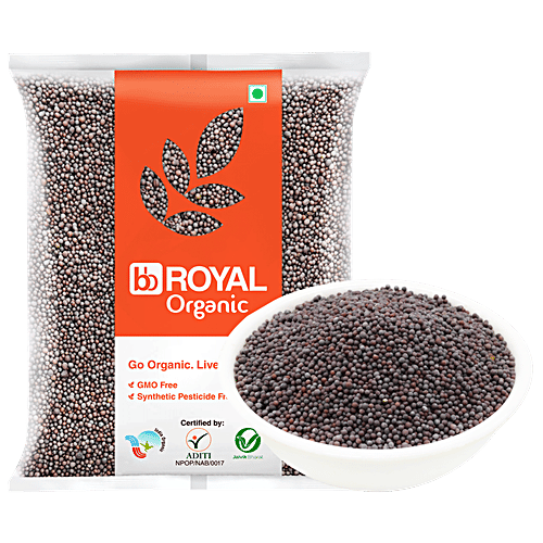 bb Royal Organic - Mustard/Sarso/Rai Big, 100 g  