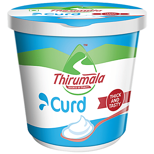 Thirumala Curd, 200 g Cup Thick and Tasty, Zero Added Sugar