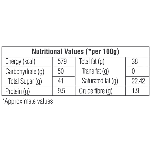 Lindberg Fruit & Nut Chocolate Bar - Pure Belgian, 50 g  