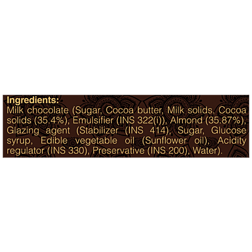 Lindberg Almonds - Milk Chocolate Coated Nuts, 100 g  