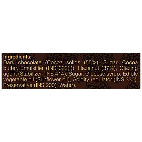 Lindberg Hazelnut - Dark Chocolate Coated Nuts, 100 g  