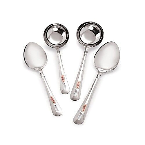 Buy Roop's Serving Spoon Set Lovely Ladle Pan, Rlo4A Online at Best Price of Rs null bigbasket