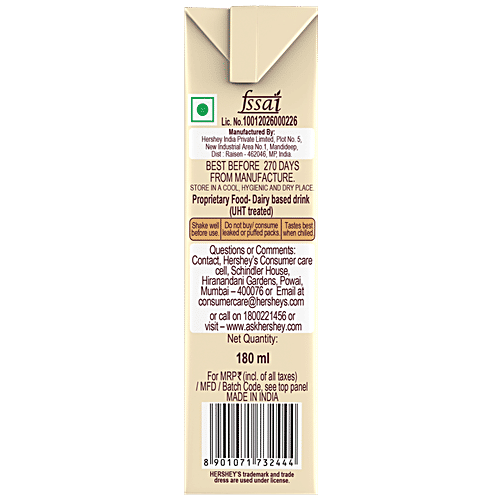 Hersheys  Milk Shake - Cookies & Creme, 180 ml  