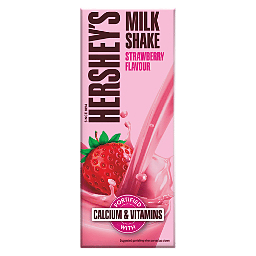 Hersheys  Milk Shake - Strawberry, 180 ml  