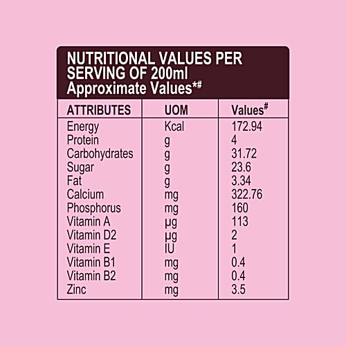 Hersheys  Milk Shake - Strawberry, 180 ml  