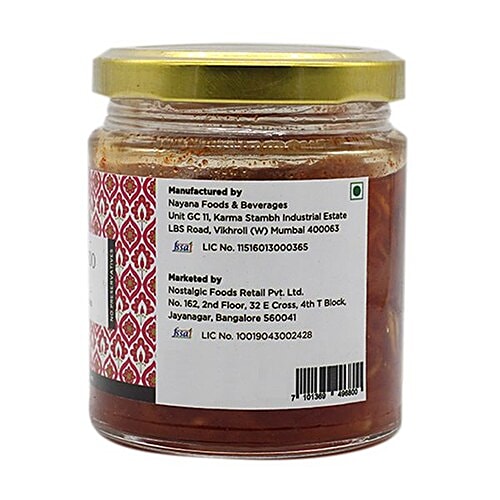 Delight Foods Pickle - Gujrati Sweet Lemon, 200 g