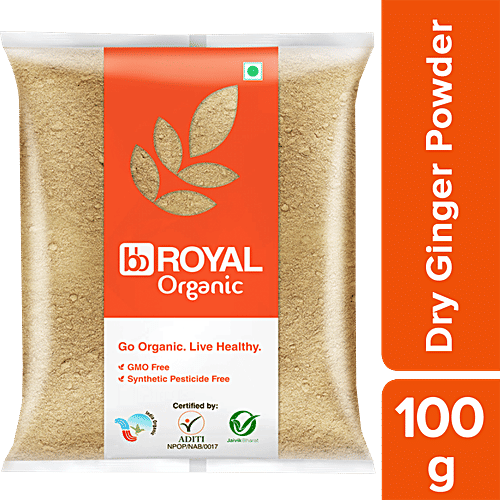 bb Royal Organic - Dry Ginger Powder, 100 g  