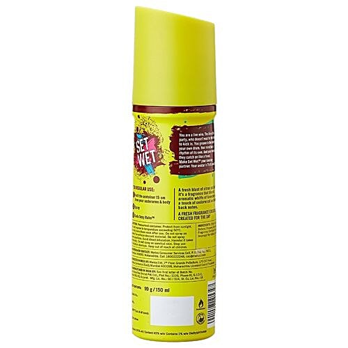 Set Wet Deodorant Spray Perfume - Thrill Avatar, 150 ml  