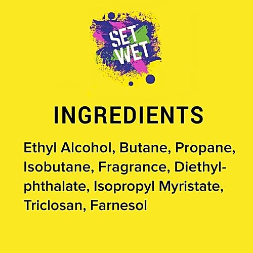 Set Wet Chill Avatar Deodorant Spray Perfume, 150 ml  