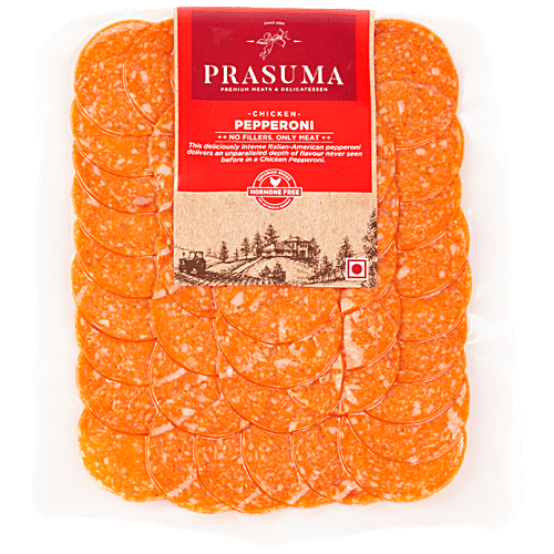 Buy Prasuma Chicken Pepperoni Fresh Chilled 100 Gm Online At Best Price