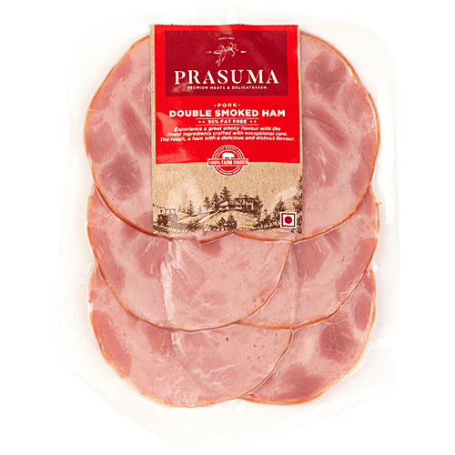 Prasuma Pork - Double Smoked Ham, 150 g Vacuum Packed 