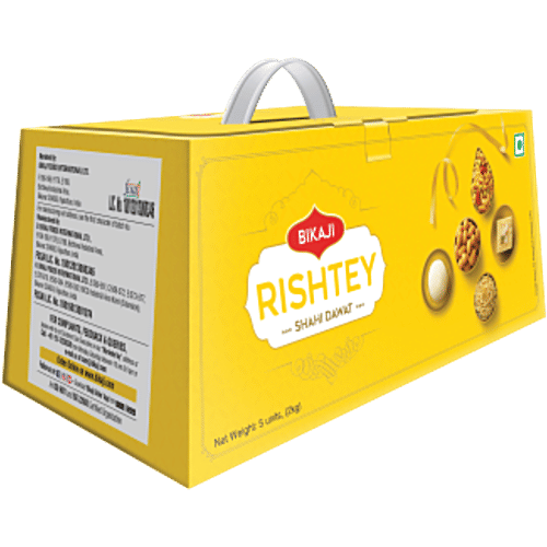Bikaji Rishtey Shahi Dawat Gift Pack, 2 kg  