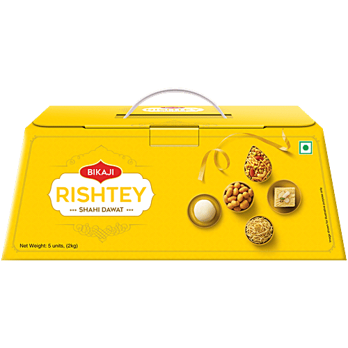 Bikaji Rishtey Shahi Dawat Gift Pack, 2 kg  