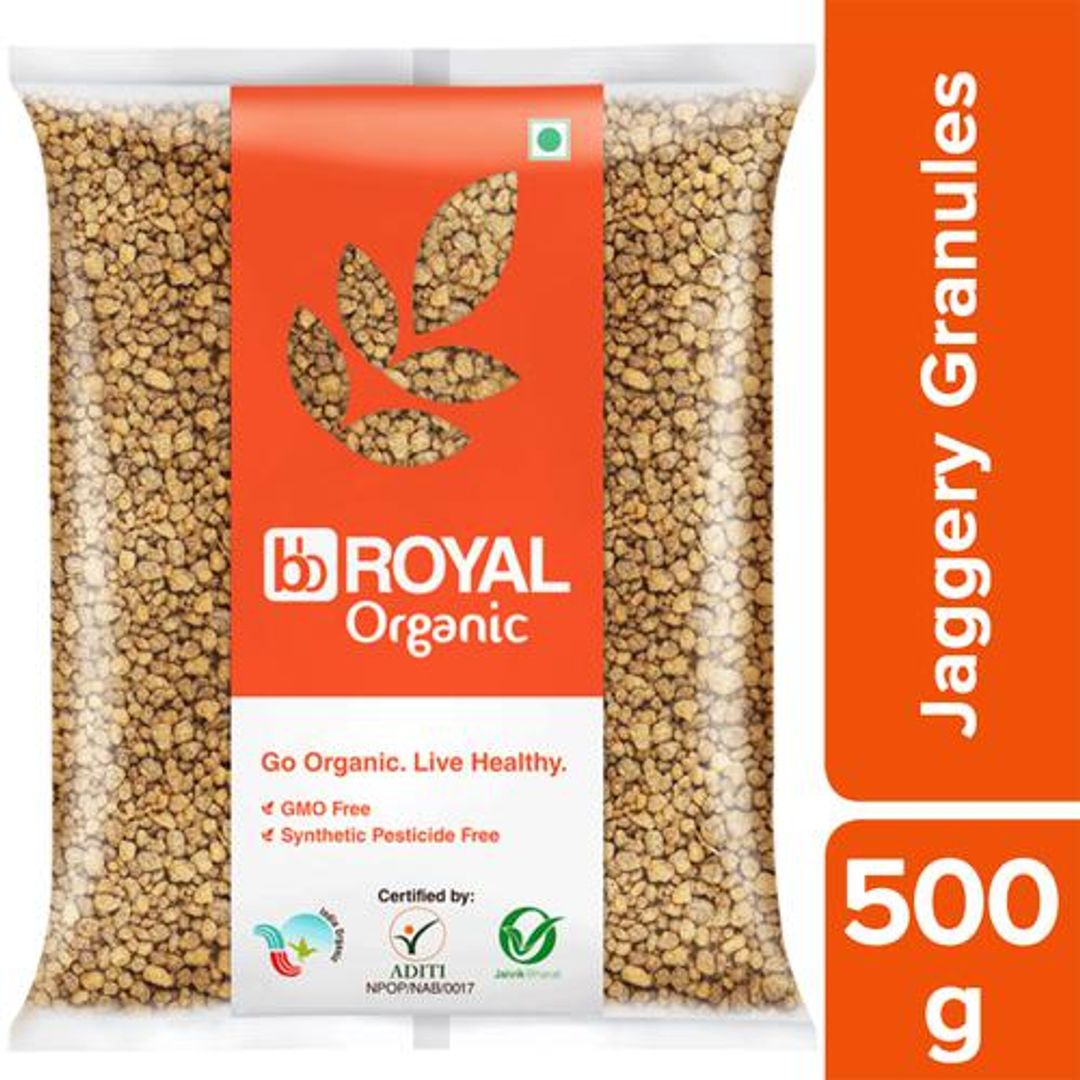 BB Royal Organic - Jaggery/Bella Granules, 500 g 