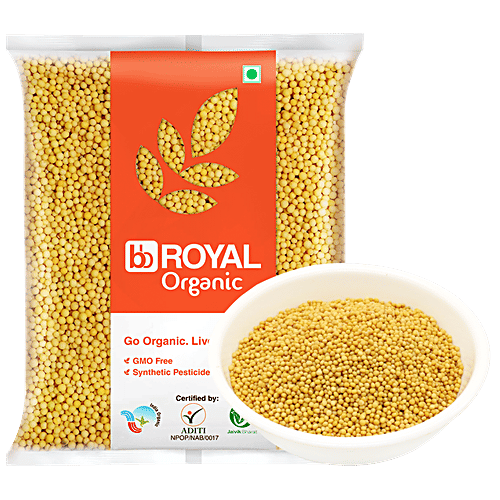 bb Royal Organic - Mustard/Sorsha/Rai Yellow, 100 g  