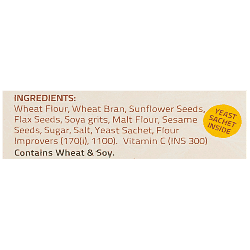 Yellow Crumb Bread Mix - Multigrain, 500 g No Preservatives, No Artificial Flavours