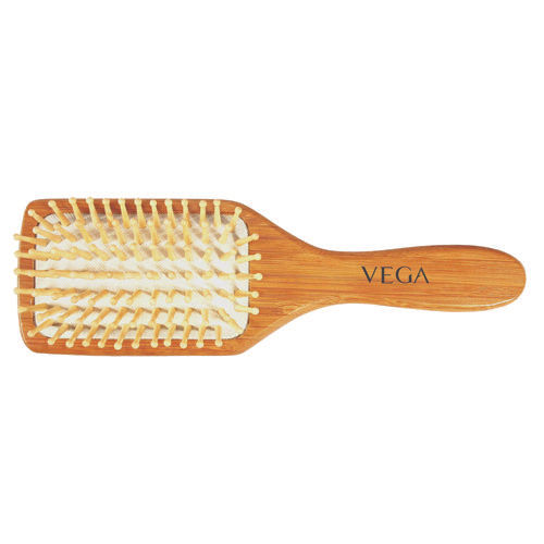 Buy Vega E2-PBB Wooden Bristle Paddle Brush - Colour May Vary Online at  Best Price of Rs 449 - bigbasket