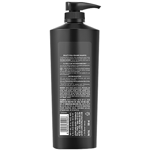 Tresemme Beauty Full Volume Pro Collection Shampoo, 580 ml  Lasts Upto 3 Days