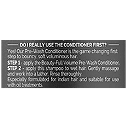 Tresemme Beauty Full Volume Pro Collection Shampoo, 580 ml  Lasts Upto 3 Days