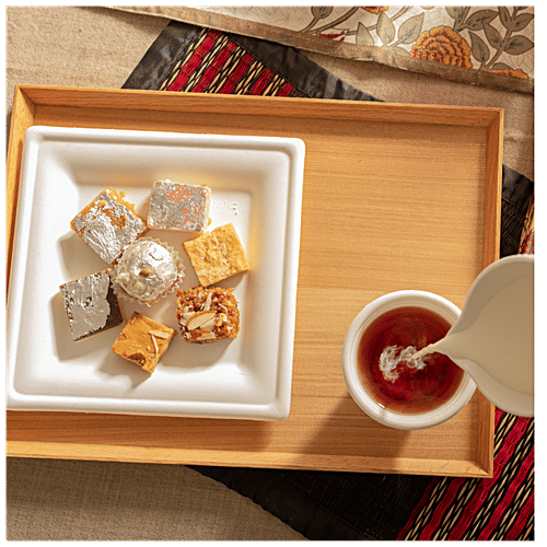 Buy Ecoware Disposable Square Plate 8 Inch Online at Best Price of Rs