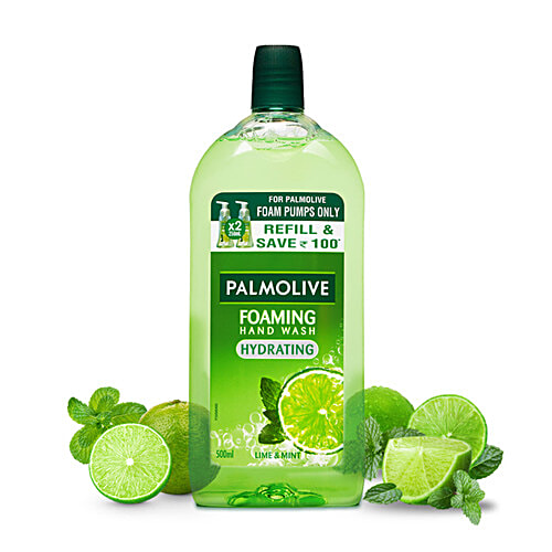 Buy Palmolive Hand Wash Foaming Lime Mint 500 Ml Online At Best Price