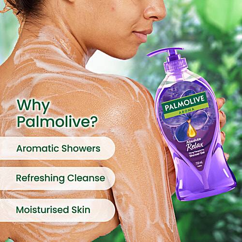 Palmolive Aroma Absolute Relax Shower Gel - With Ylang Ylang Essential Oil & Iris, 750 ml  