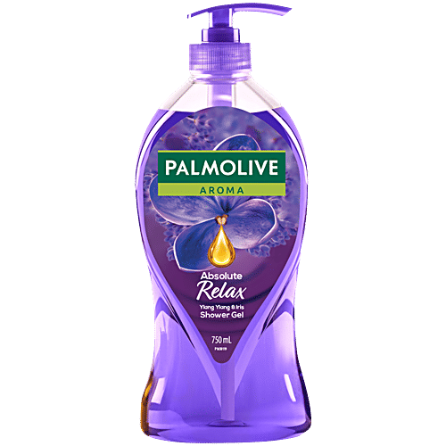 Palmolive Aroma Absolute Relax Shower Gel - With Ylang Ylang Essential Oil & Iris, 750 ml  