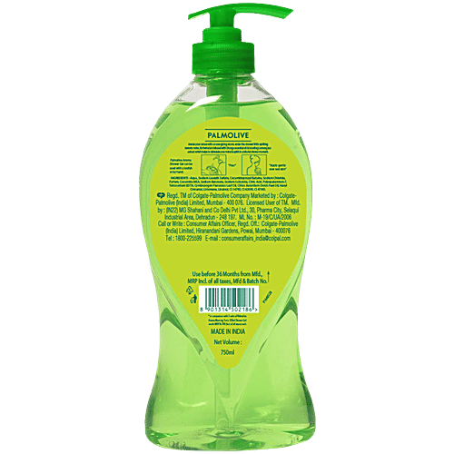 Palmolive Aroma Morning Boost Shower Gel - With Orange Essential Oil & Lemongrass Extract, 750 ml